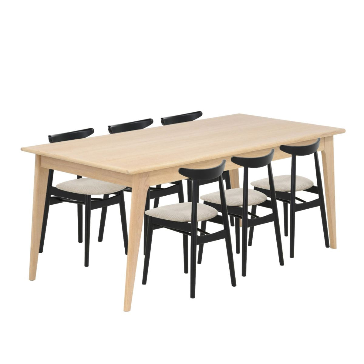 Lundegård ruokapöytä 90x180/240 cm