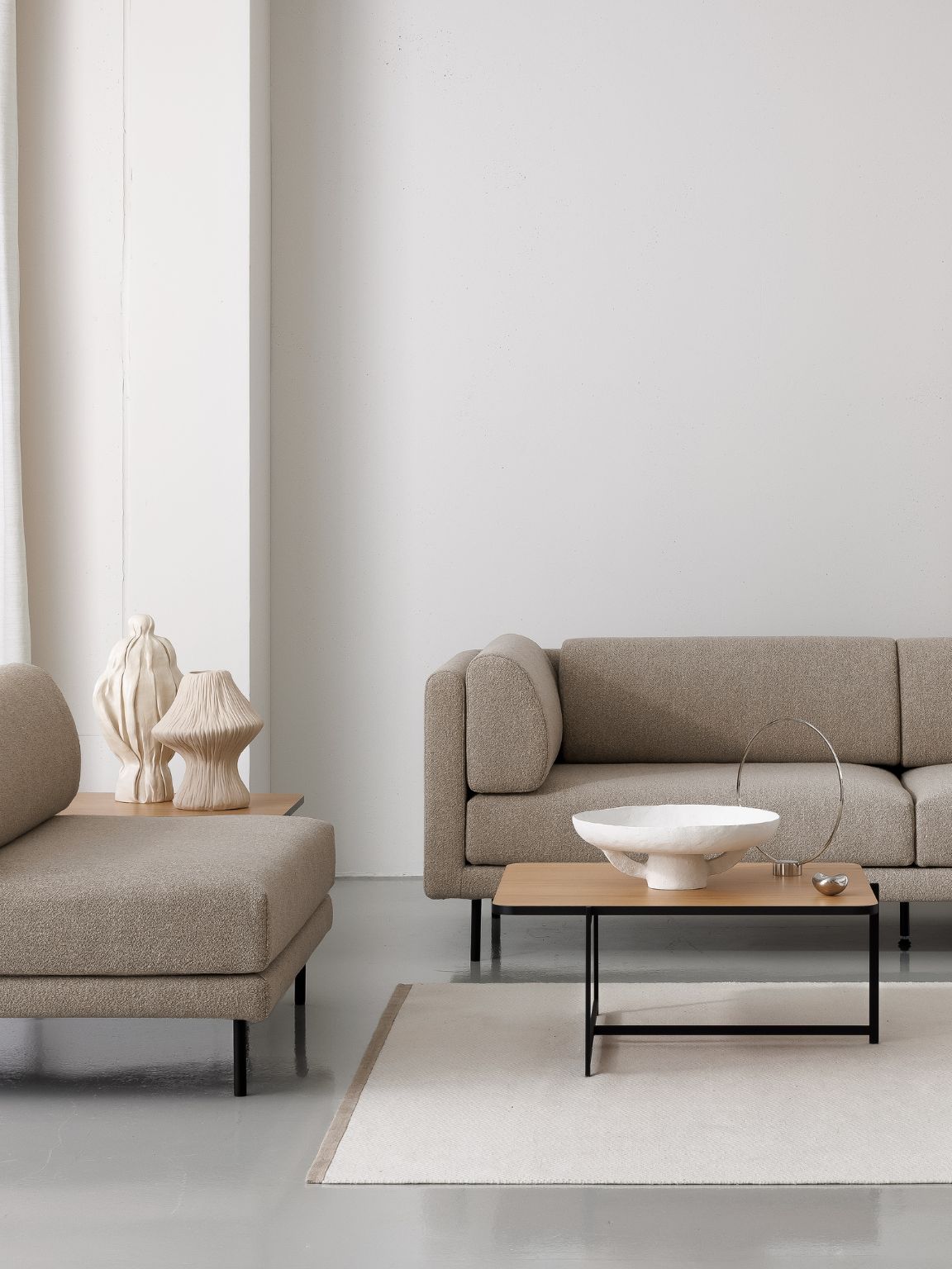 Interface Pilleri sohvapöytä 80x60 cm