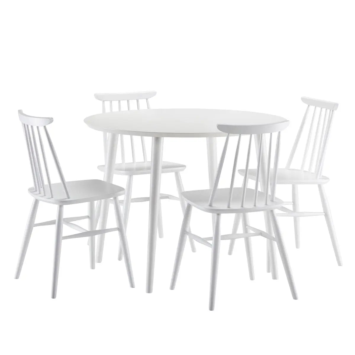 Aino Pöytä halk. 90cm + 4 tuolia Isku Stage