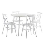 Aino Pöytä halk. 90cm + 4 tuolia Isku Stage