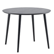 Aino ruokapöytä Ø90 cm, tammi musta