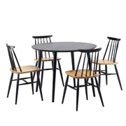 Aino Pöytä halk. 90cm + 4 tuolia Isku Stage