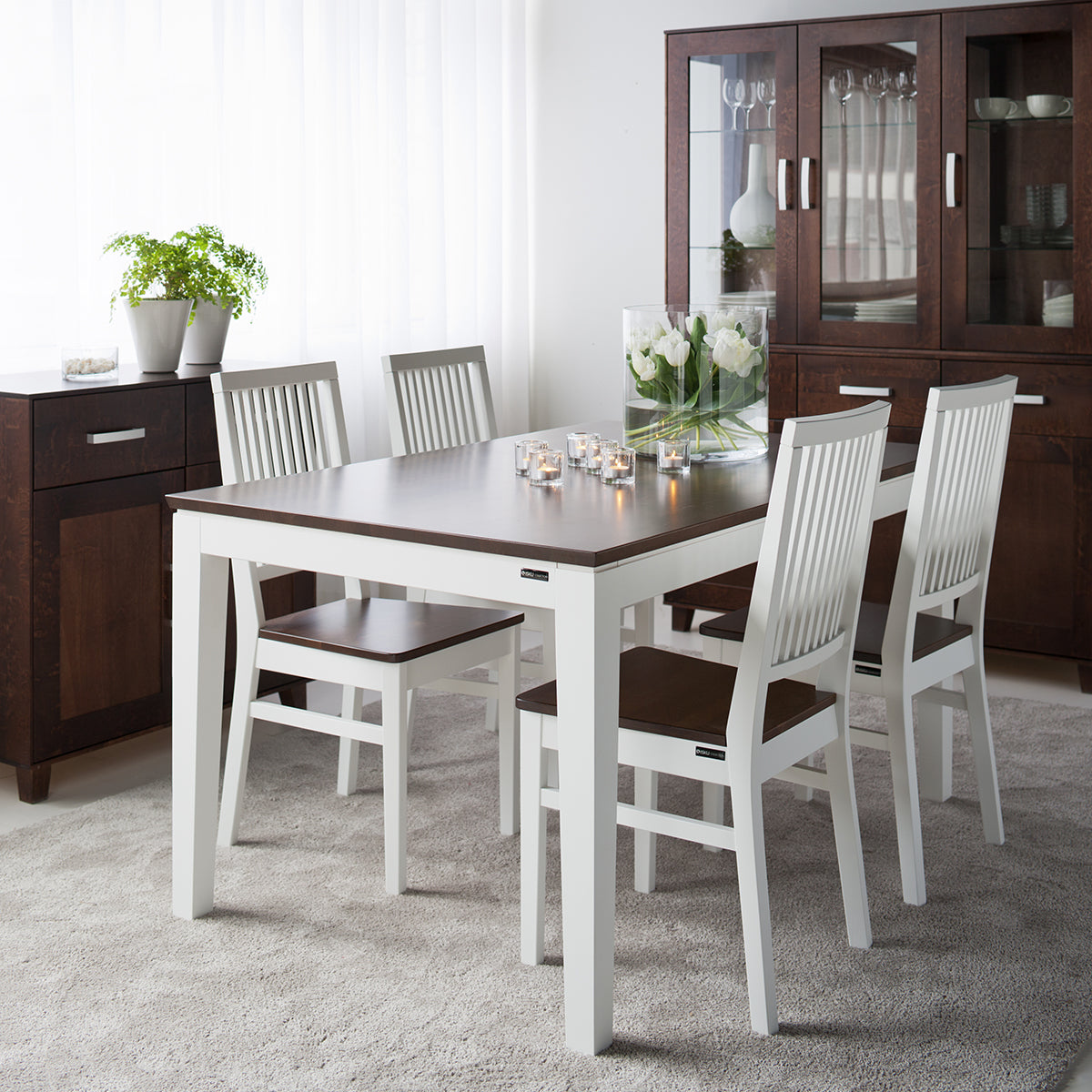 Anton tuoli puuistuimella 