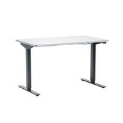 BW Rise sähköpöytä 60x120 cm, valkoinen kansi/musta jalka