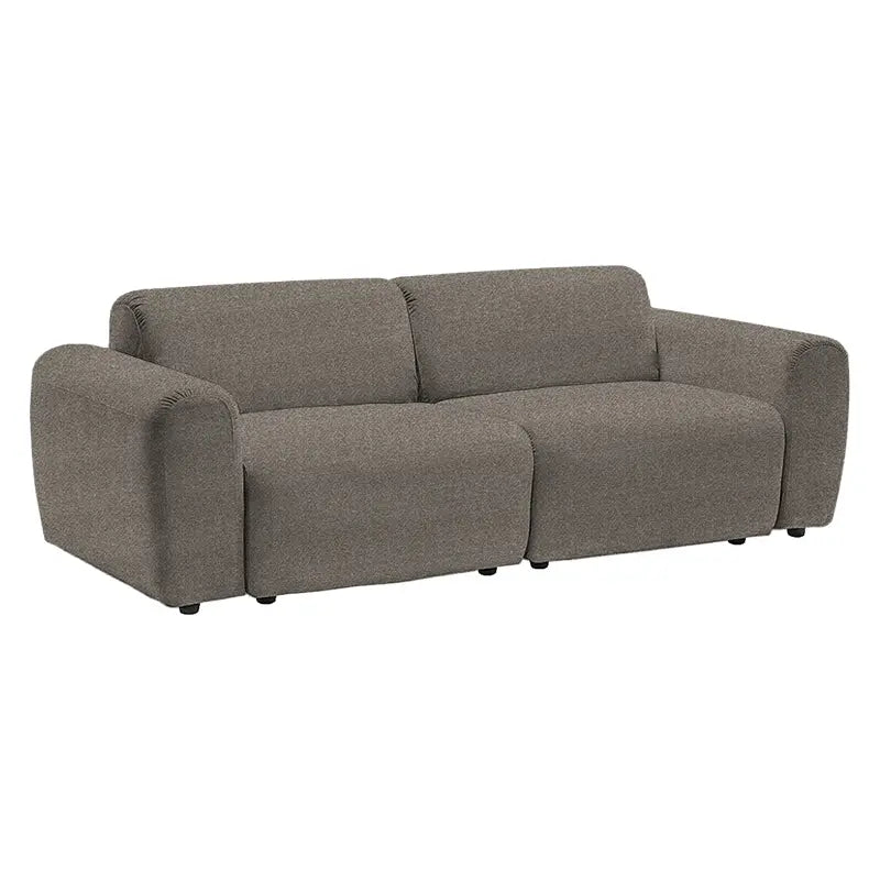 Babe 2h-sohva leveillä käsinojilla isku