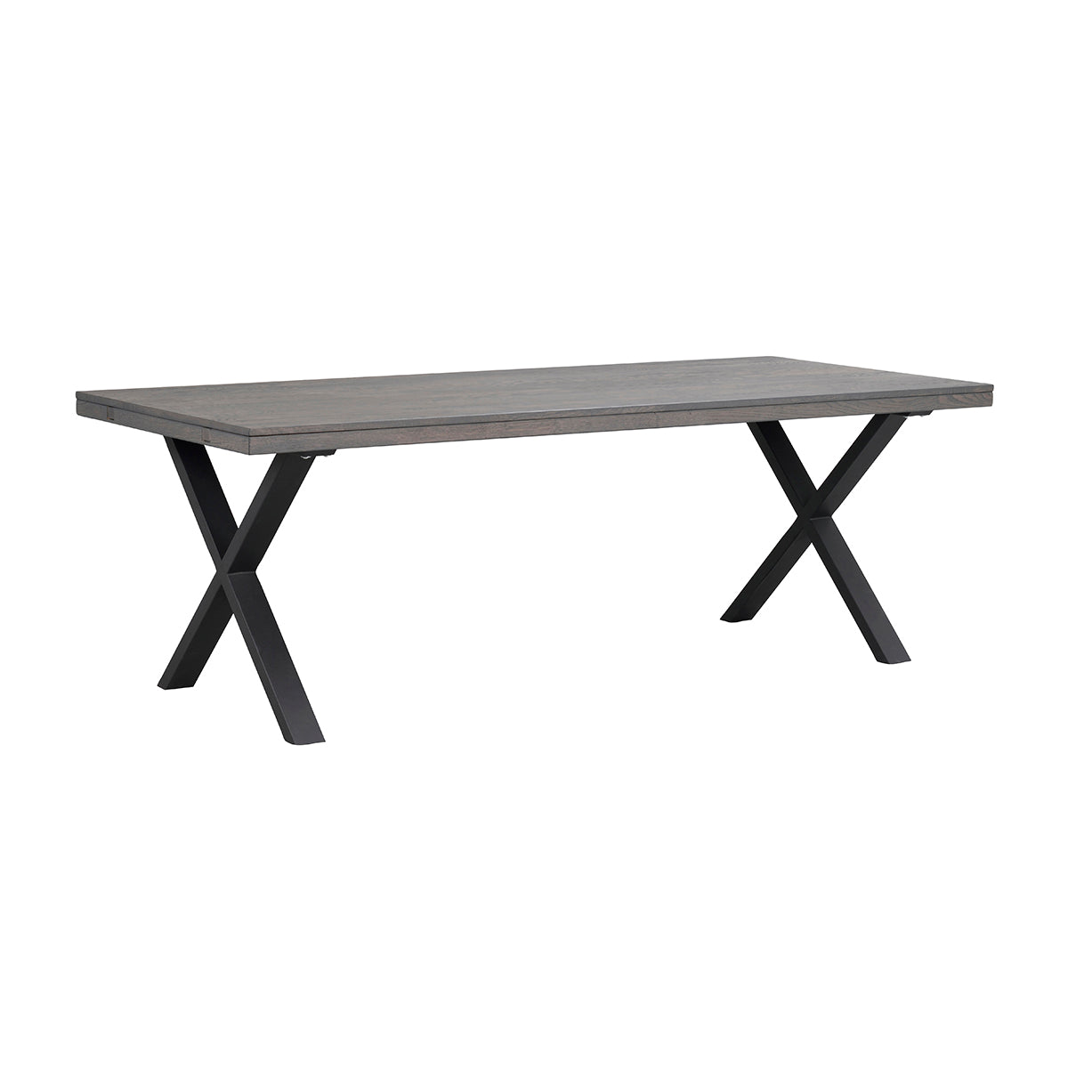 Brooklyn ruokapöytä 95x220 cm X-jalka rowico