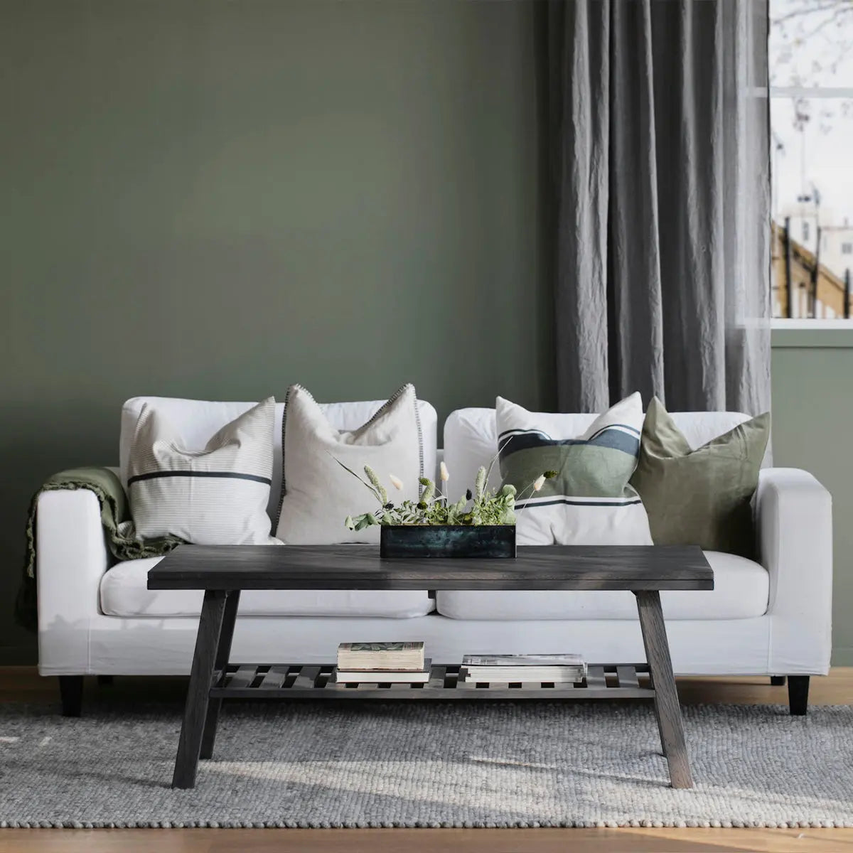 Brooklyn sohvapöytä 75x130 cm rowico