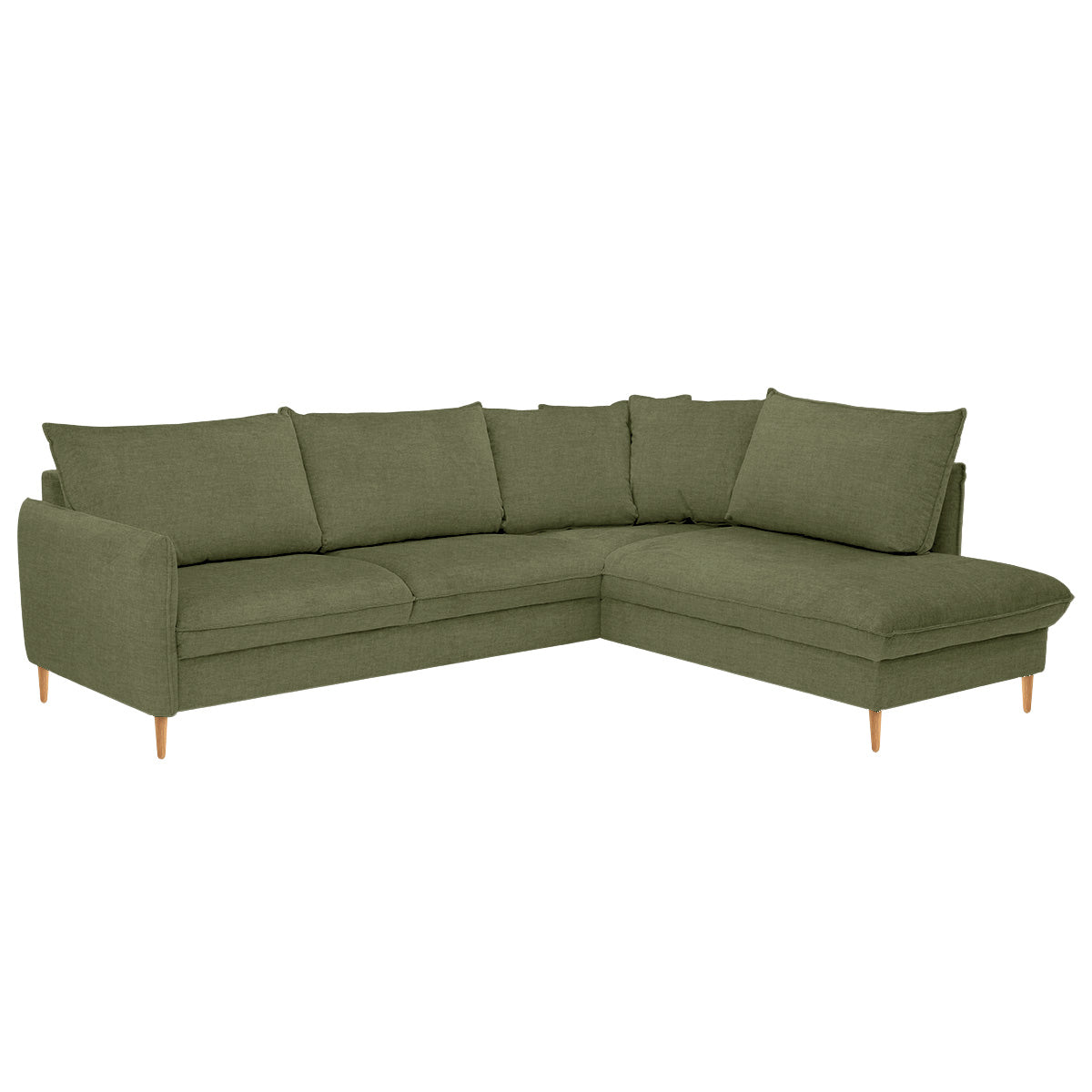 Chic 2,5h-vuodekulmasohva, Atlantic-kangas