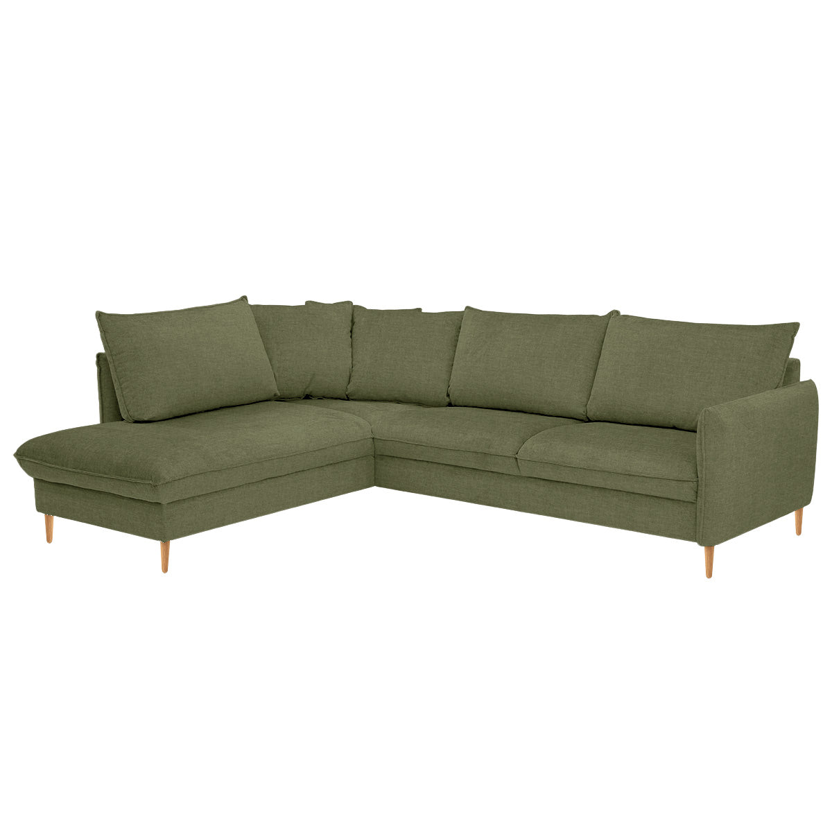 Chic 2,5h-vuodekulmasohva, Atlantic-kangas