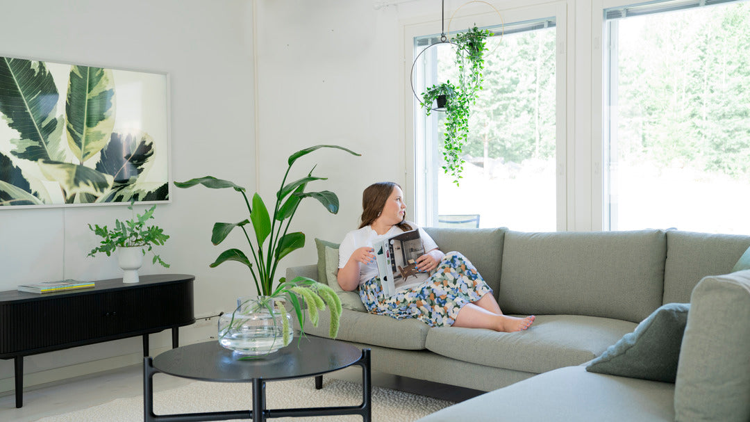 ISKU Curve avokulmasohva 277x231 cm, Cyber-kangas