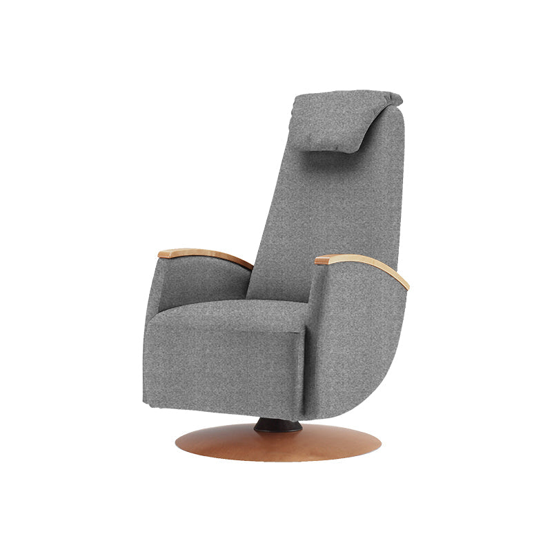 Flex S nojatuoli verhoilluilla käsinojilla 