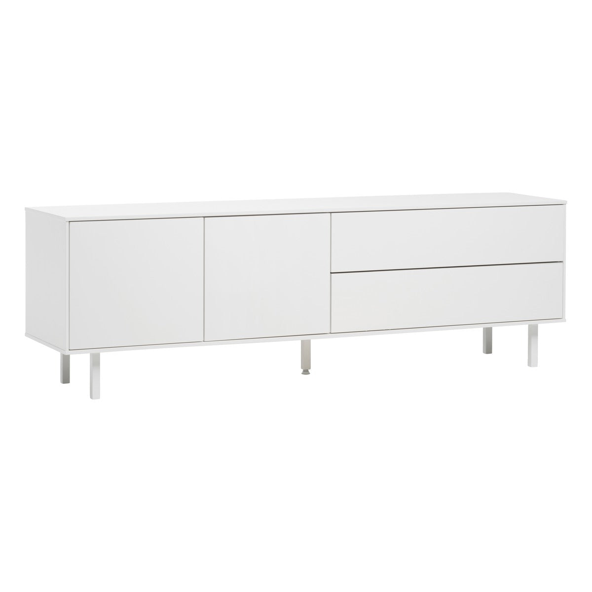 Frame taso 177 cm, 2 ovella ja 2 laatikolla Isku Stage