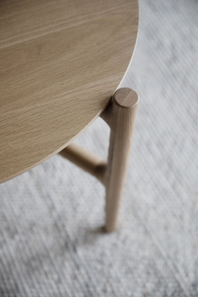 Holton sohvapöytä Ø80 cm tammi