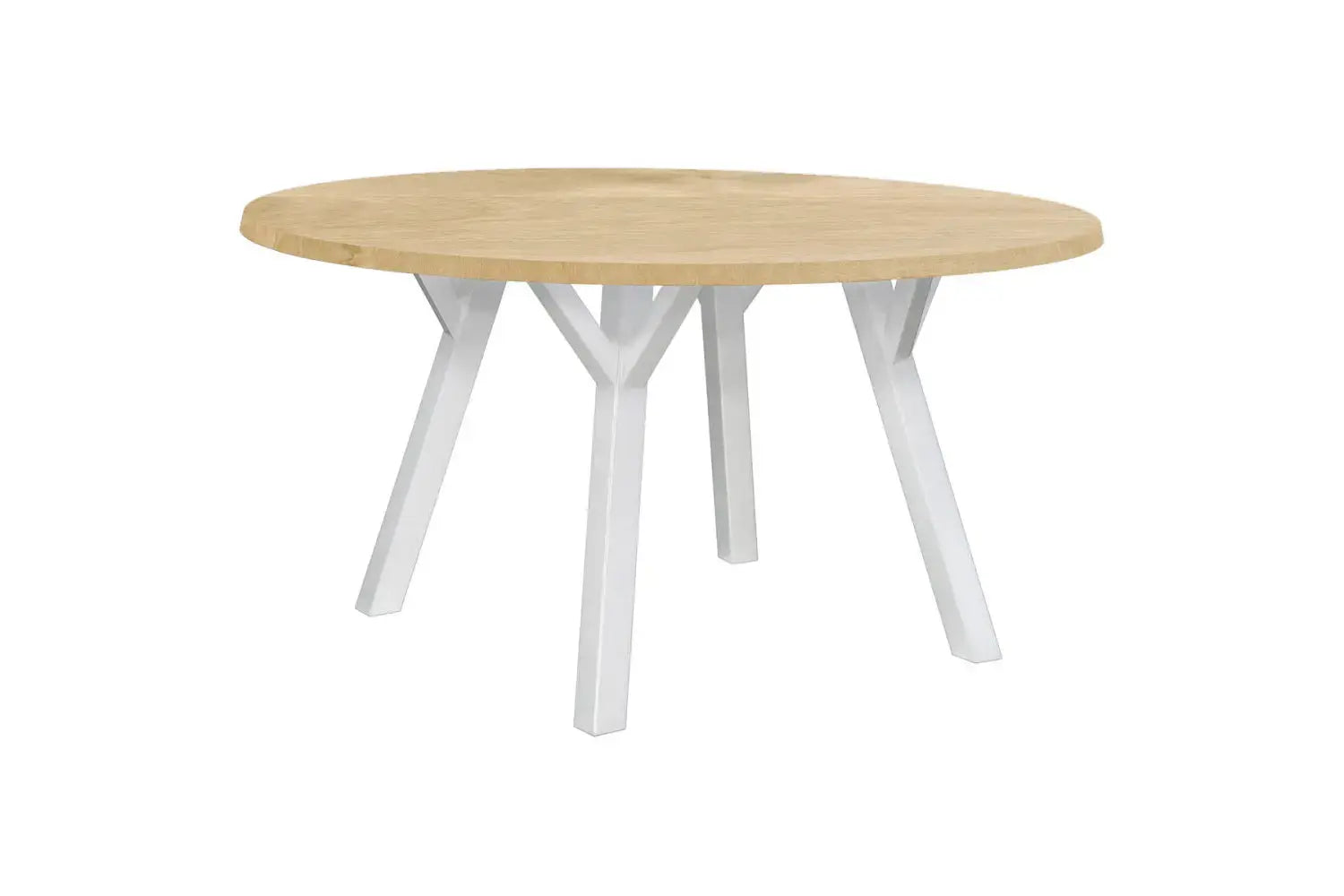Ivalo lankkupöytä Ø140 cm, koivu