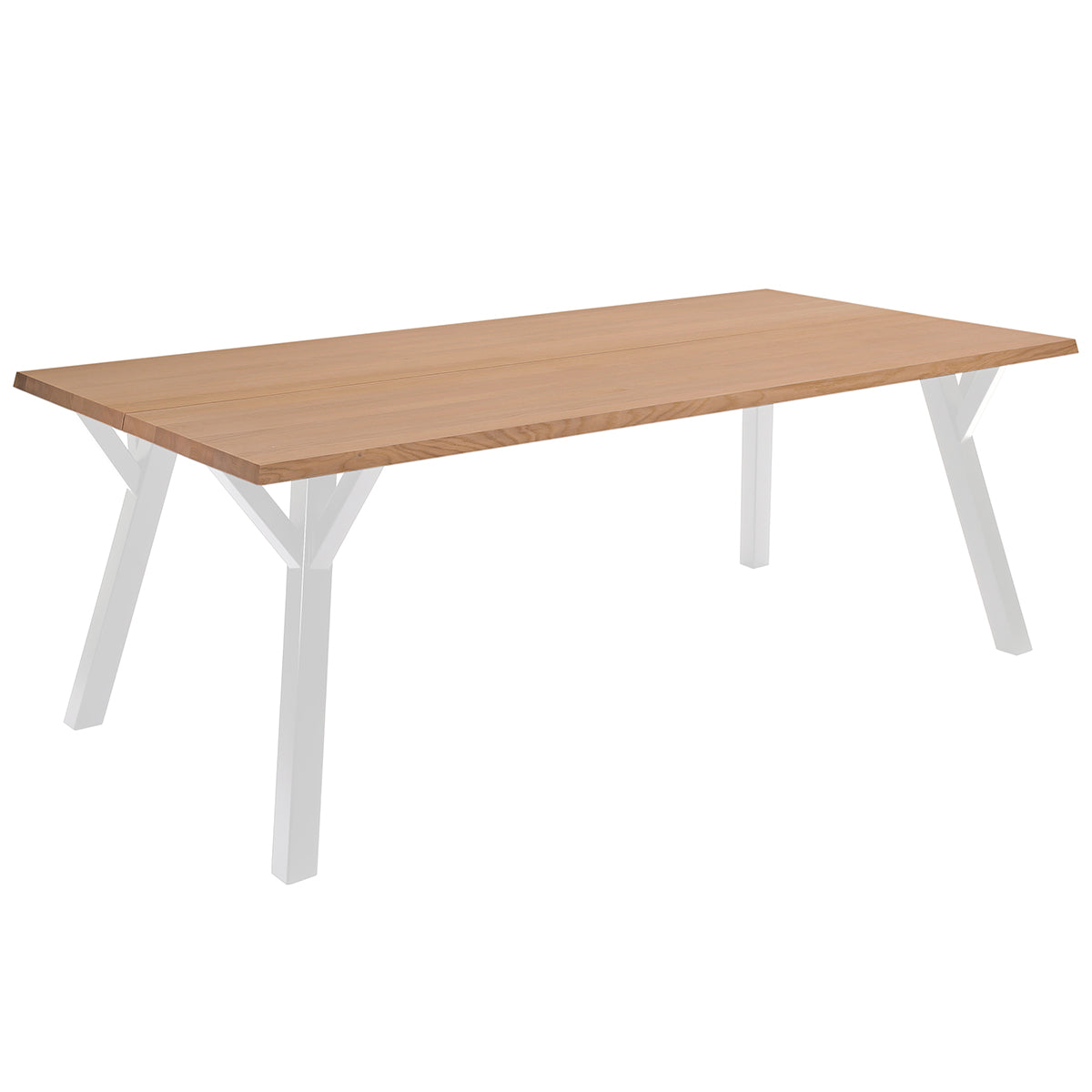 Ivalo Lankkupöytä 100x160cm nordic/smoked 