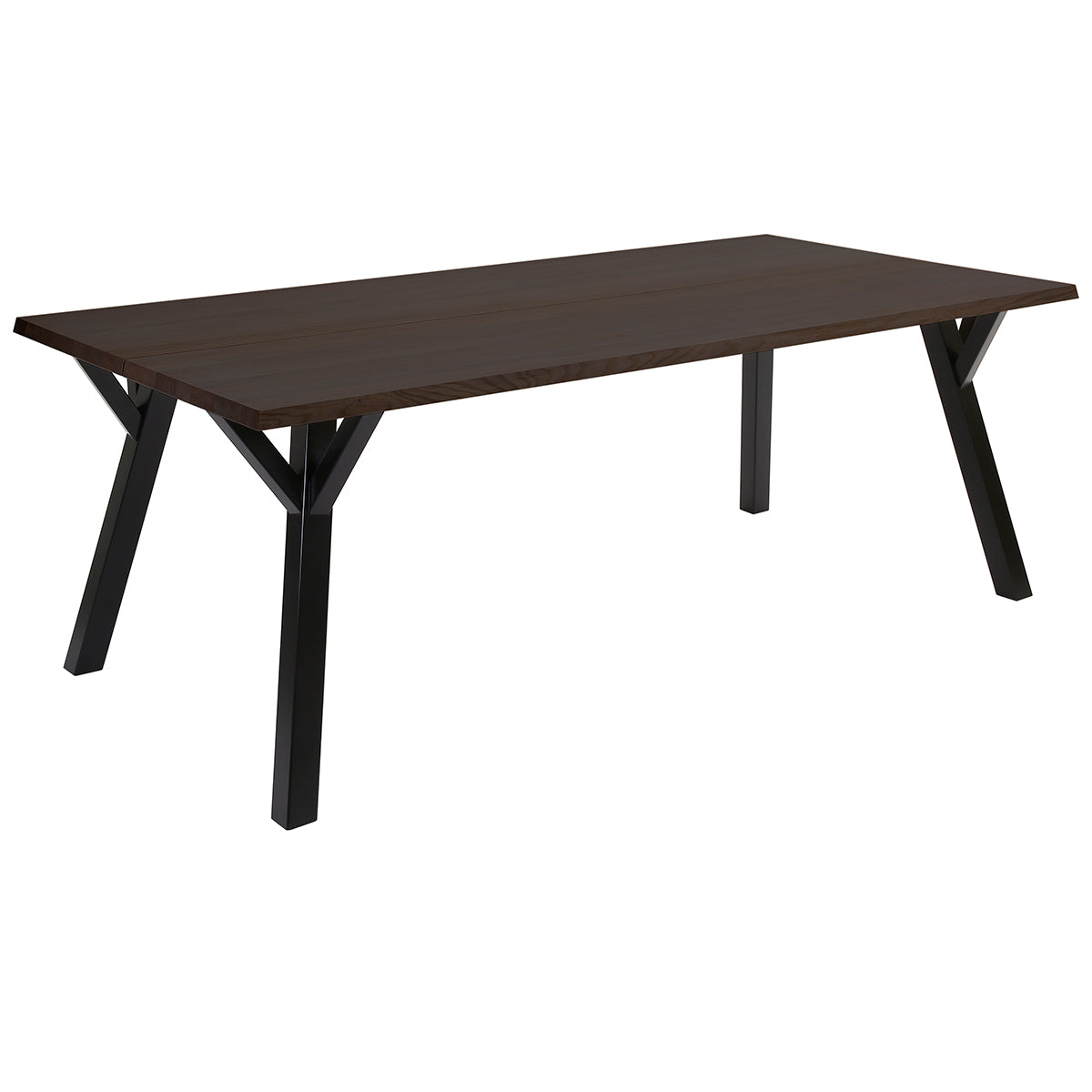 Ivalo Lankkupöytä 100x160cm nordic/smoked 