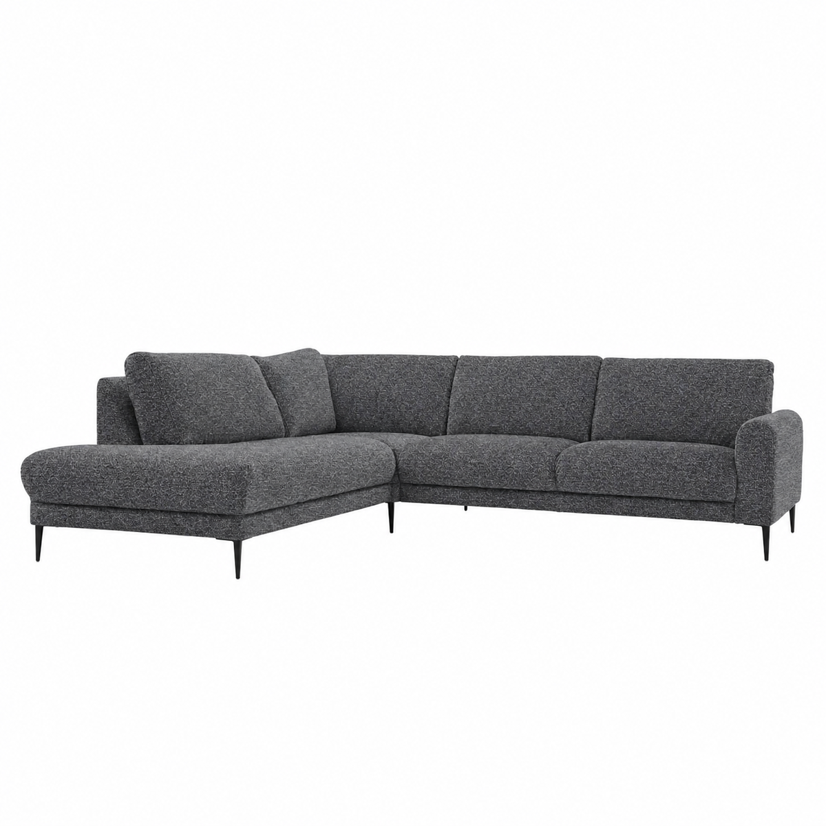 Joy 2,5h-avokulmasohva 268x237 cm, kapeat käsinojat