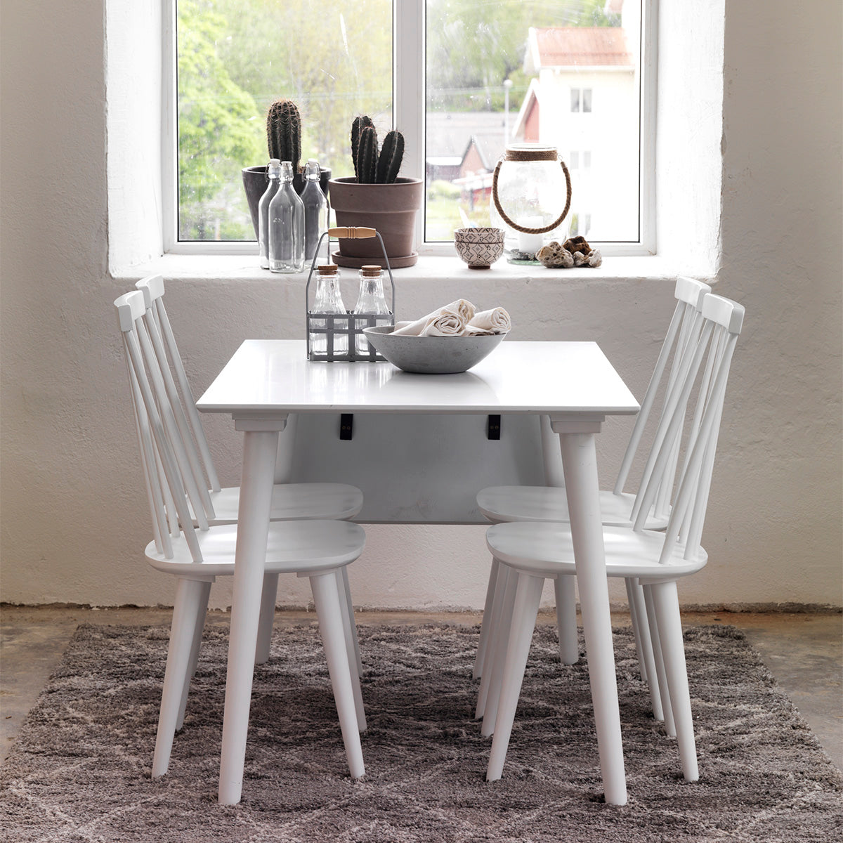 Lotta Klaffipöytä 80x120+40cm 