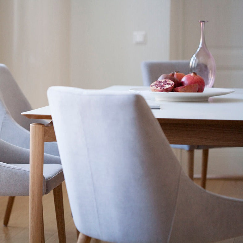 Odense ruokapöytä 100x150+40 cm 