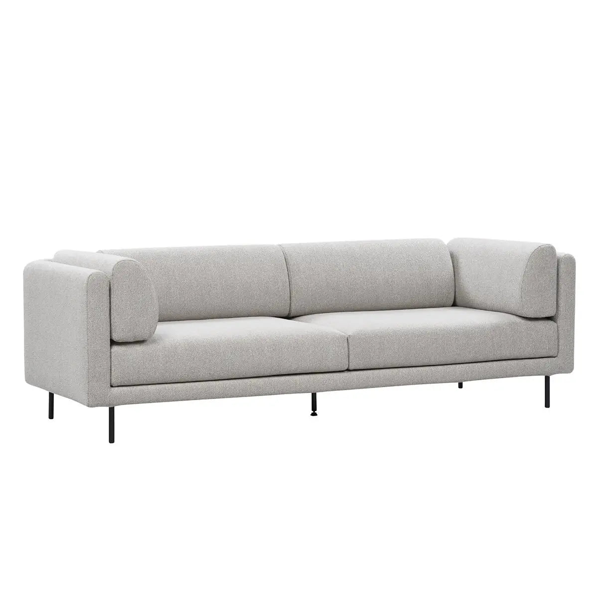 Olé sohva L248, mustat metallijalat interface