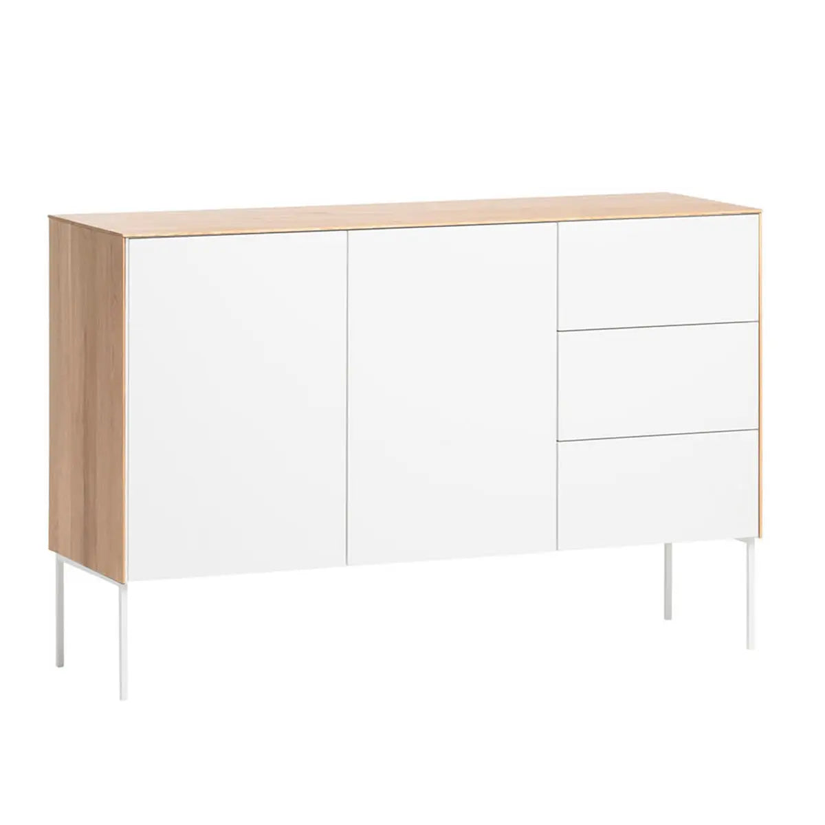 Orion senkki 121 cm, 2 ovea ja 3 laatikkoa Isku Stage