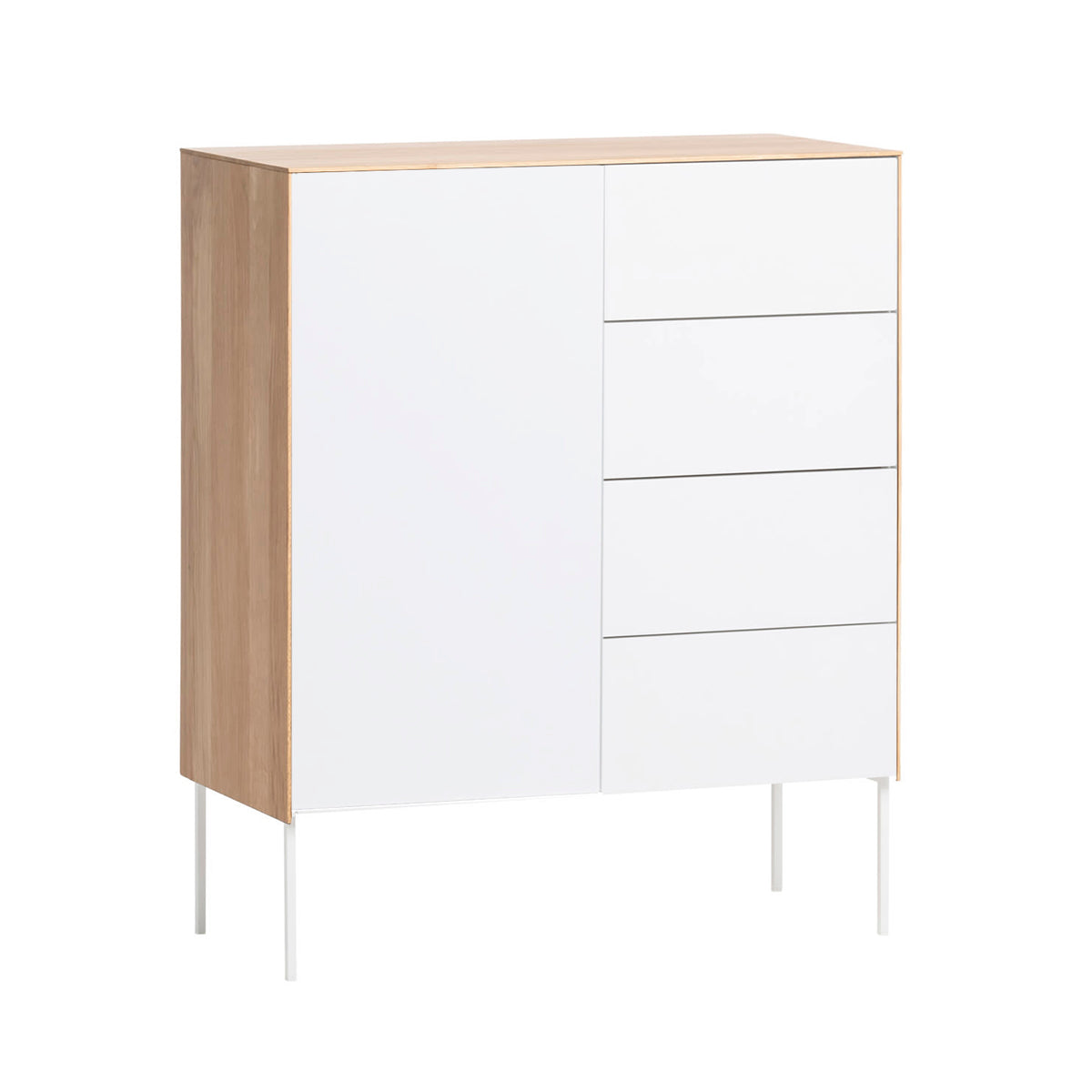 Orion senkki 81 cm, 1 ovi, 4 laatikkoa 