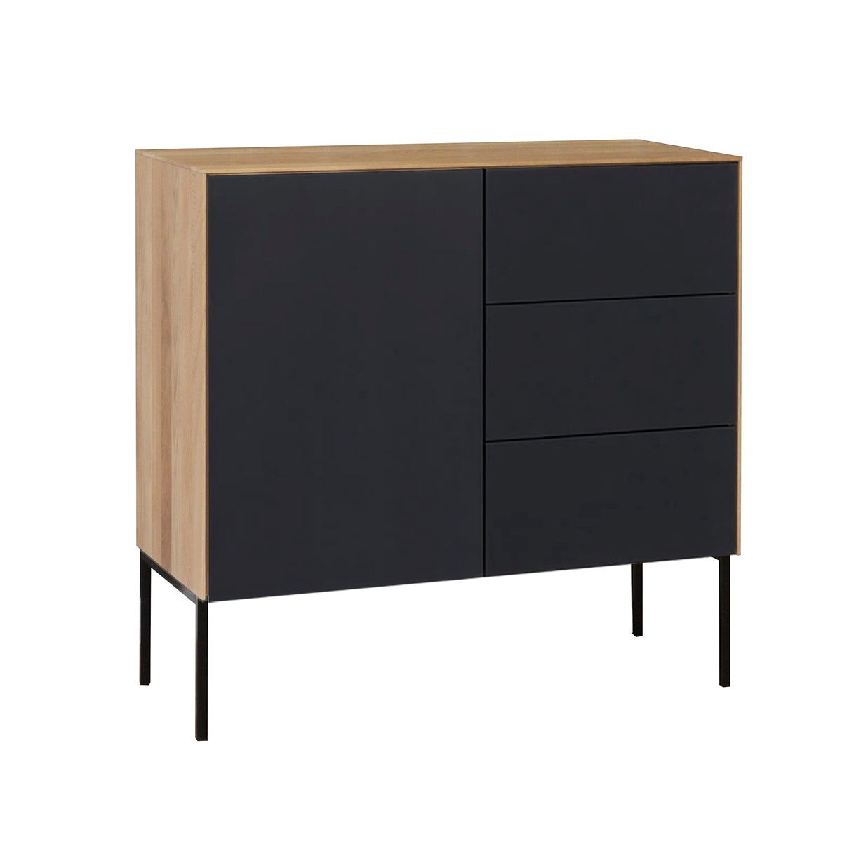 Orion senkki 81cm, 1 ovi, 3 laatikkoa 