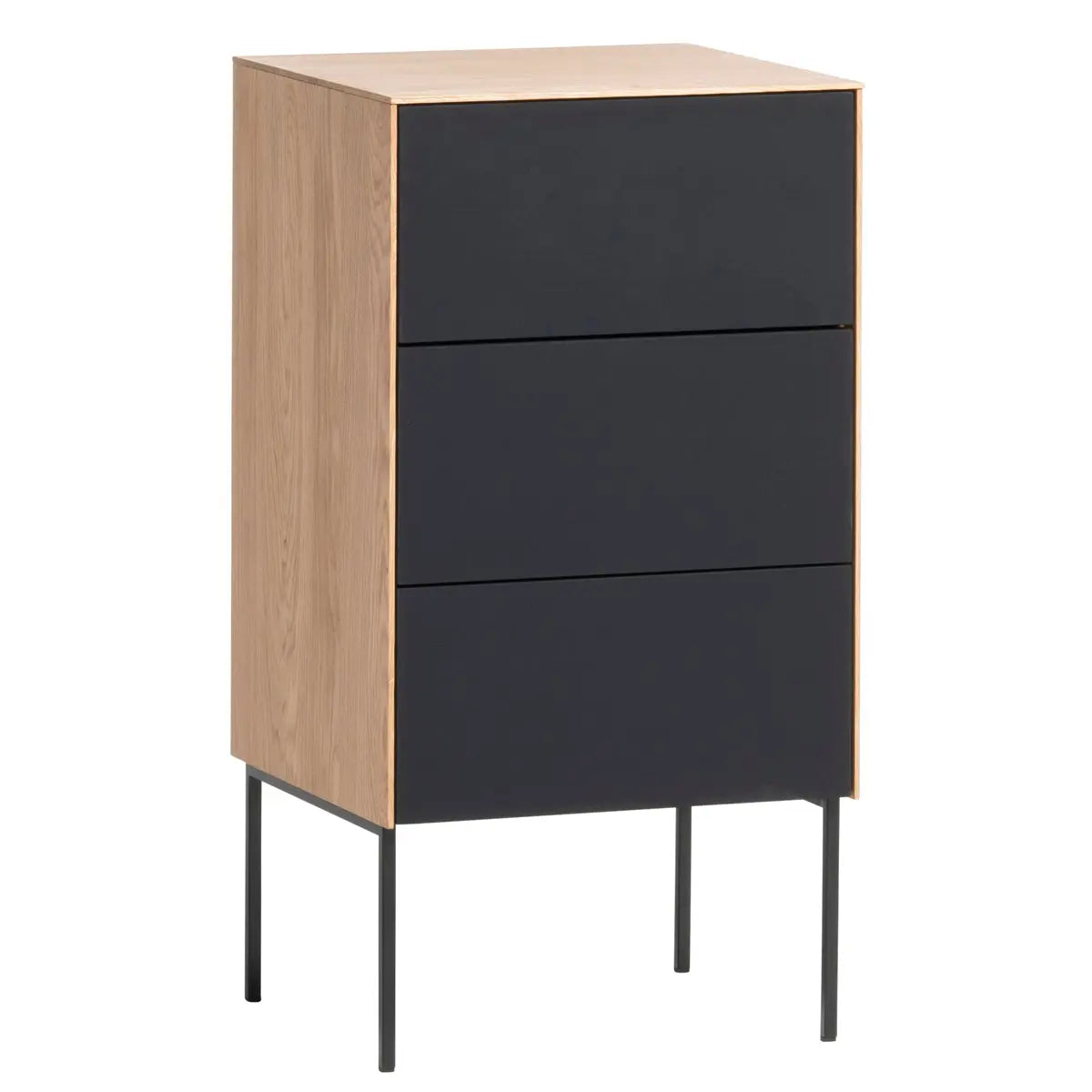 Orion yöpöytä, 3 laatikkoa Isku Stage