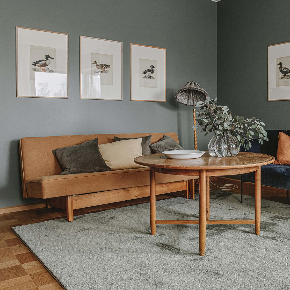 Puuteri nukkamatto pyöreä 