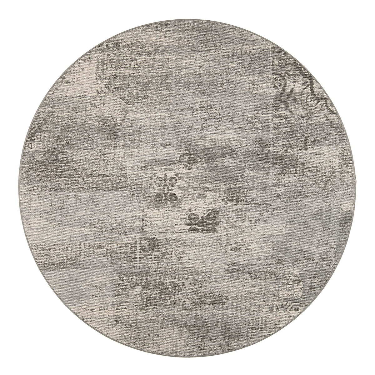 Rustiikki matto pyöreä 