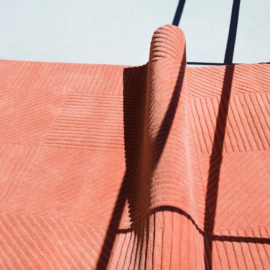 Ruusukvartsi villamatto finarte