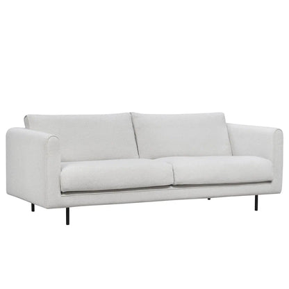 Saaga sohva L213, mustat metallijalat interface