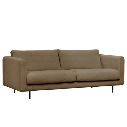 Saaga sohva L213, mustat metallijalat interface