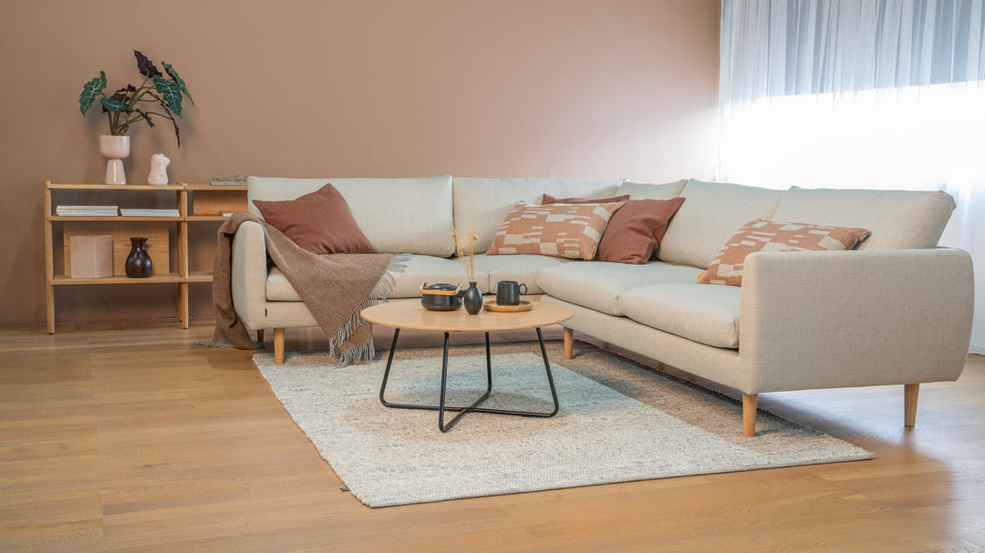 ISKU Curve avokulmasohva 277x231 cm, Cyber-kangas