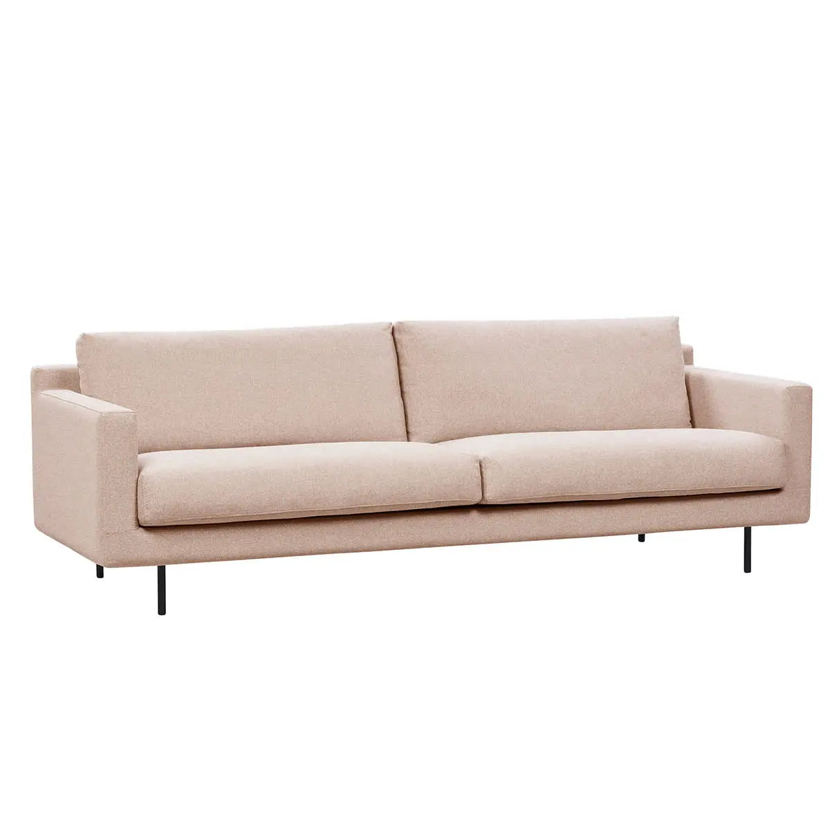 Soolo sohva L242, mustat metallijalat interface