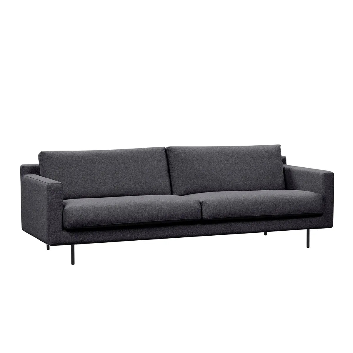 Soolo sohva L242, mustat metallijalat interface