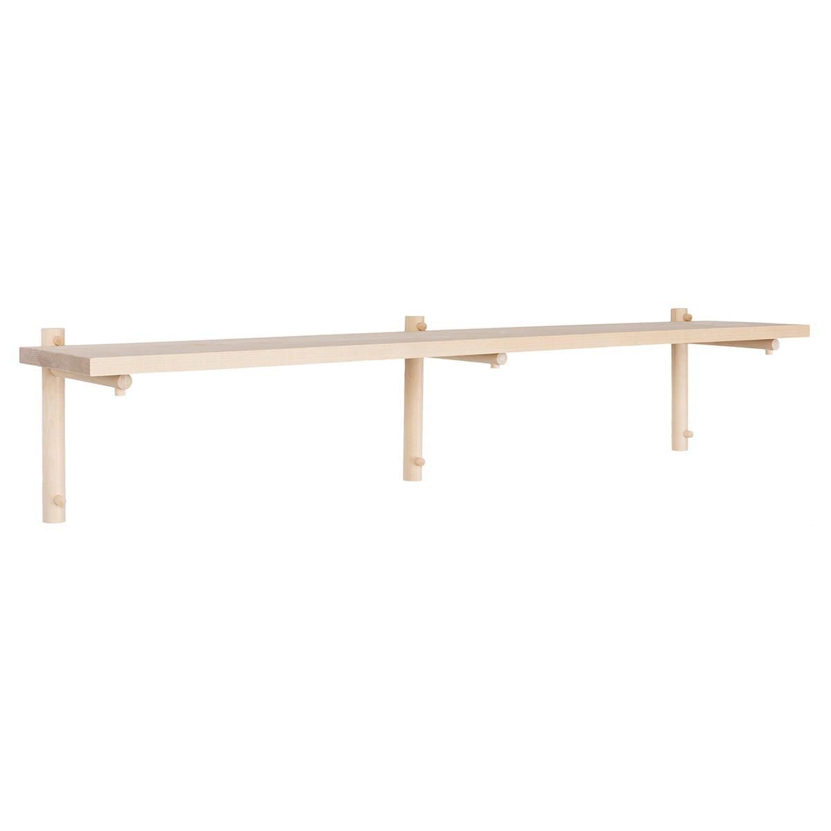 Tikas seinähylly, 24 cm syvä 