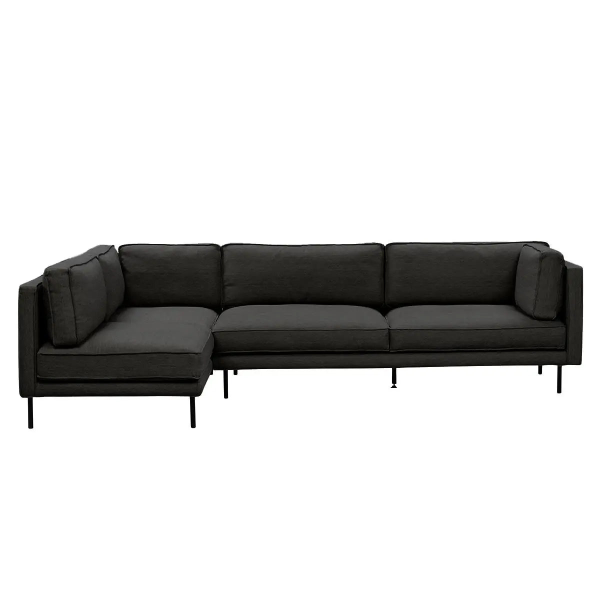 Viva divaanisohva, mustat metallijalat interface