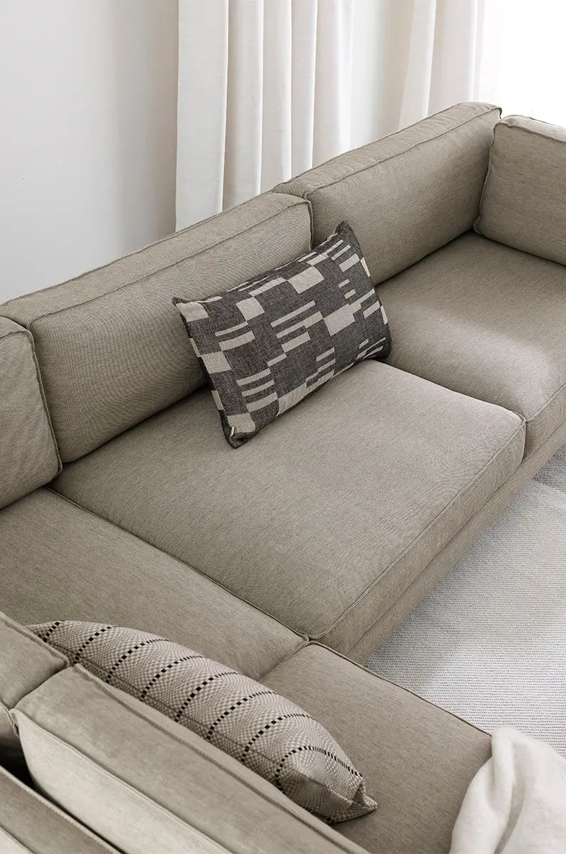 Viva divaanisohva, mustat metallijalat interface