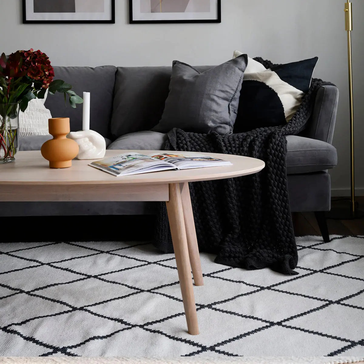 Yumi sohvapöytä 130 x 65 cm rowico