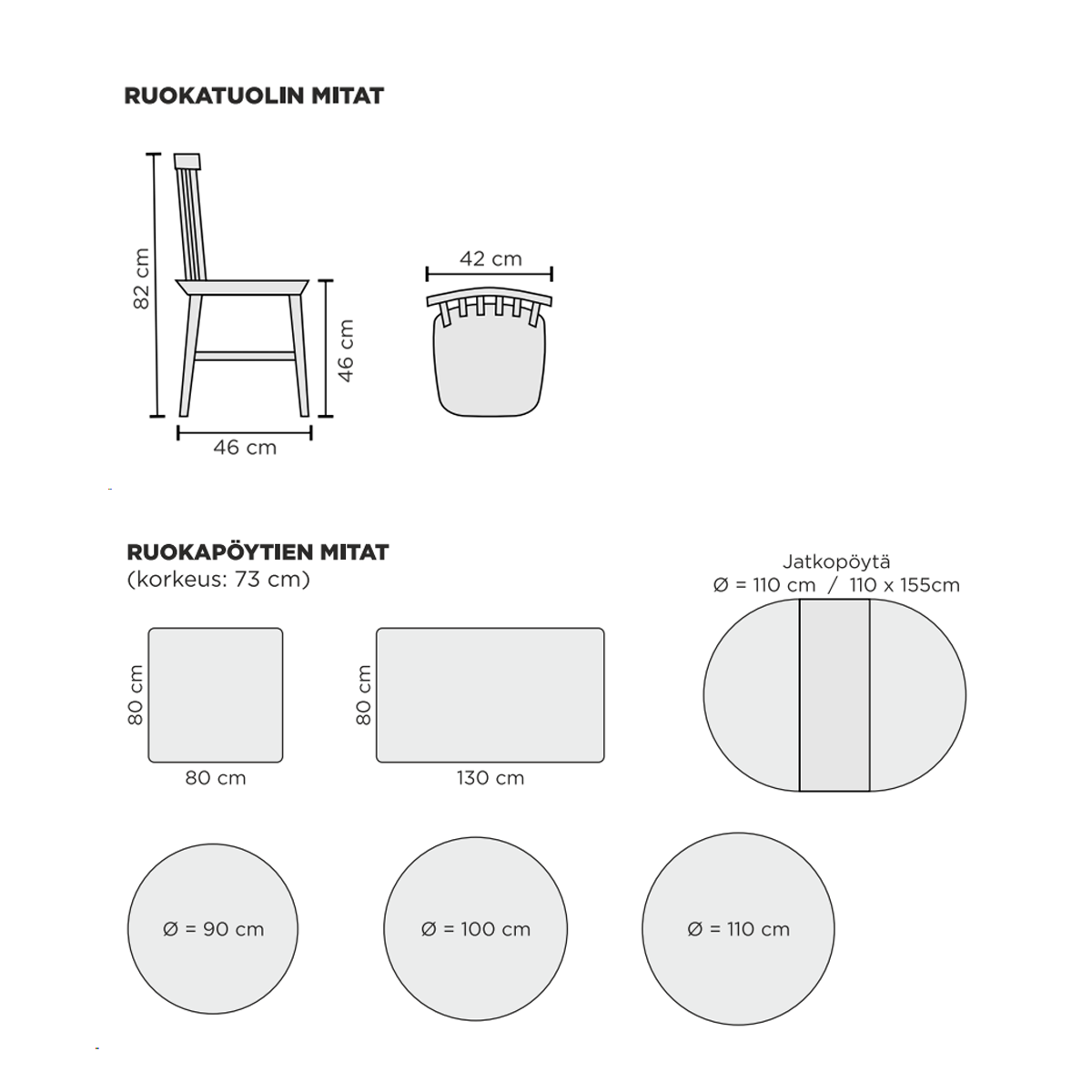 Aino pinnatuoli tammi, lakattu