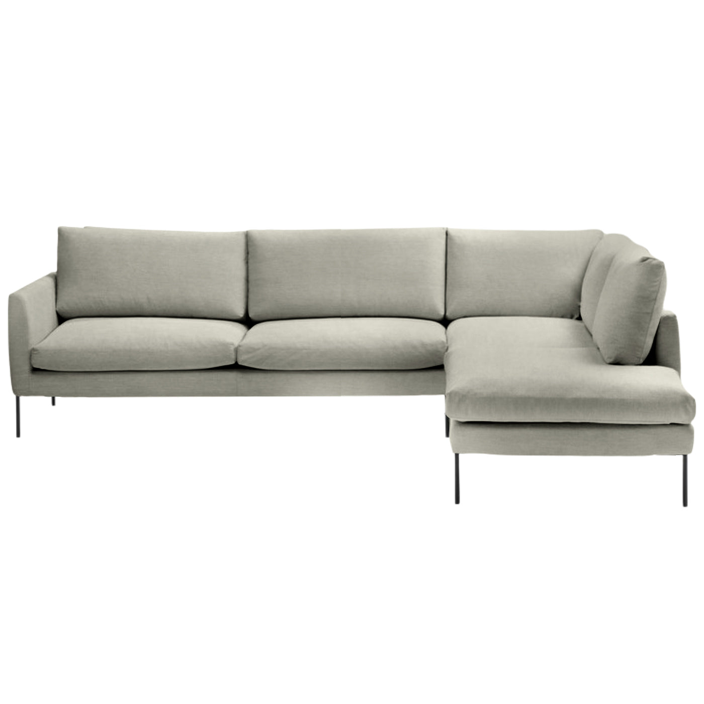 Curve avokulmasohva 317x231 cm, Rate-kangas