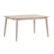 Filippa ruokapöytä 140x90 cm, valkoöljytty tammi