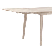 Filippa ruokapöydän jatkopala 50x90 cm, valkoöljytty tammi