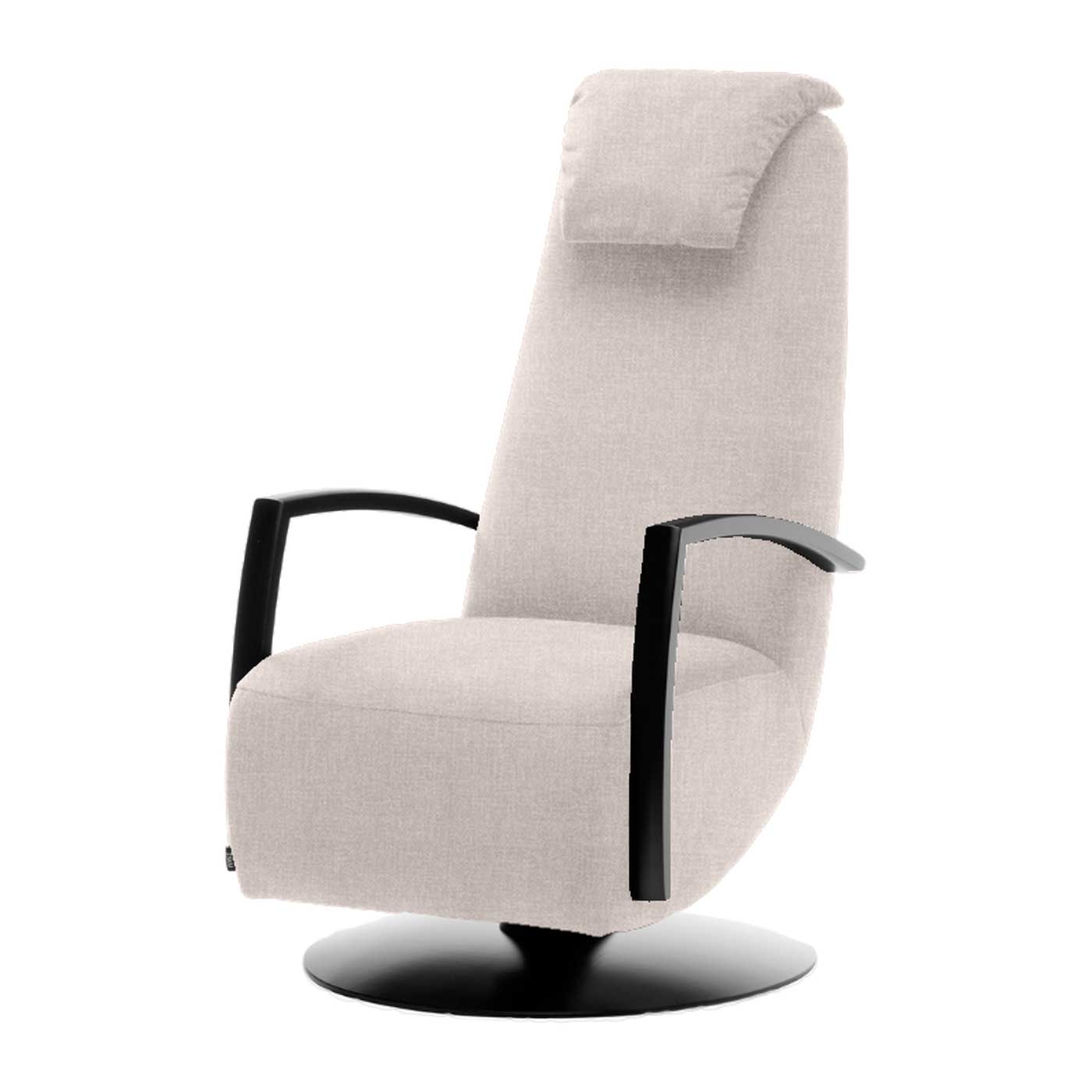 Flex keinuva nojatuoli puukäsinojilla, Cyber-kangas