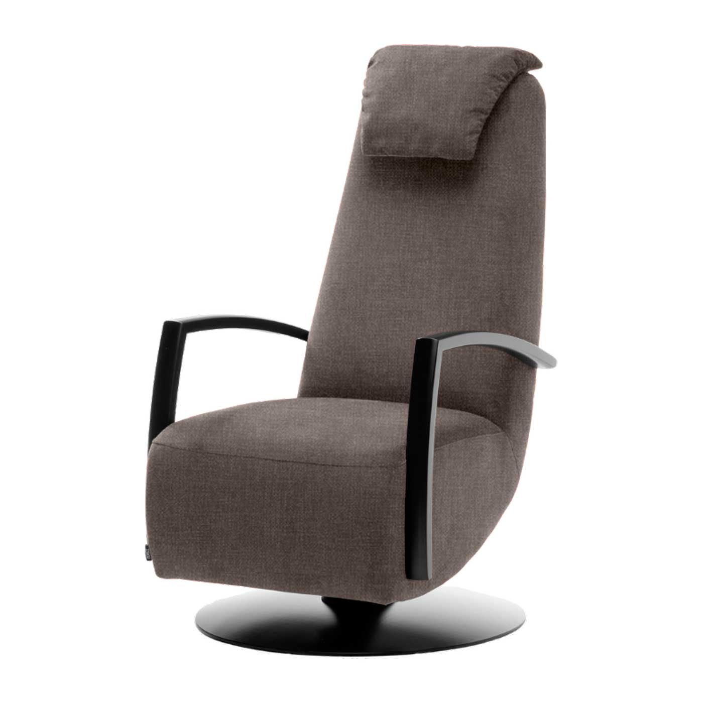 Flex keinuva nojatuoli puukäsinojilla, Cyber-kangas