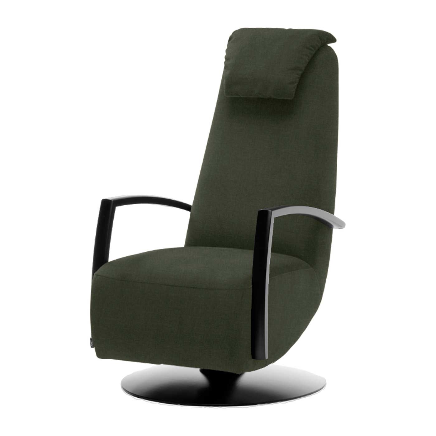 Flex keinuva nojatuoli puukäsinojilla, Cyber-kangas