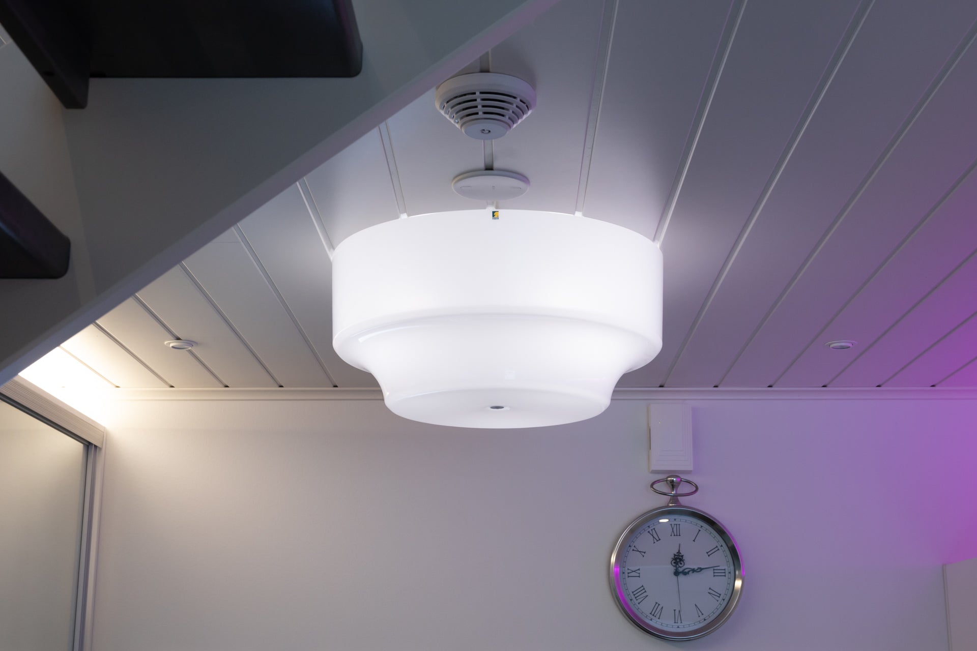 Senja kattovalaisin Ø 58 cm opaalinvalkea