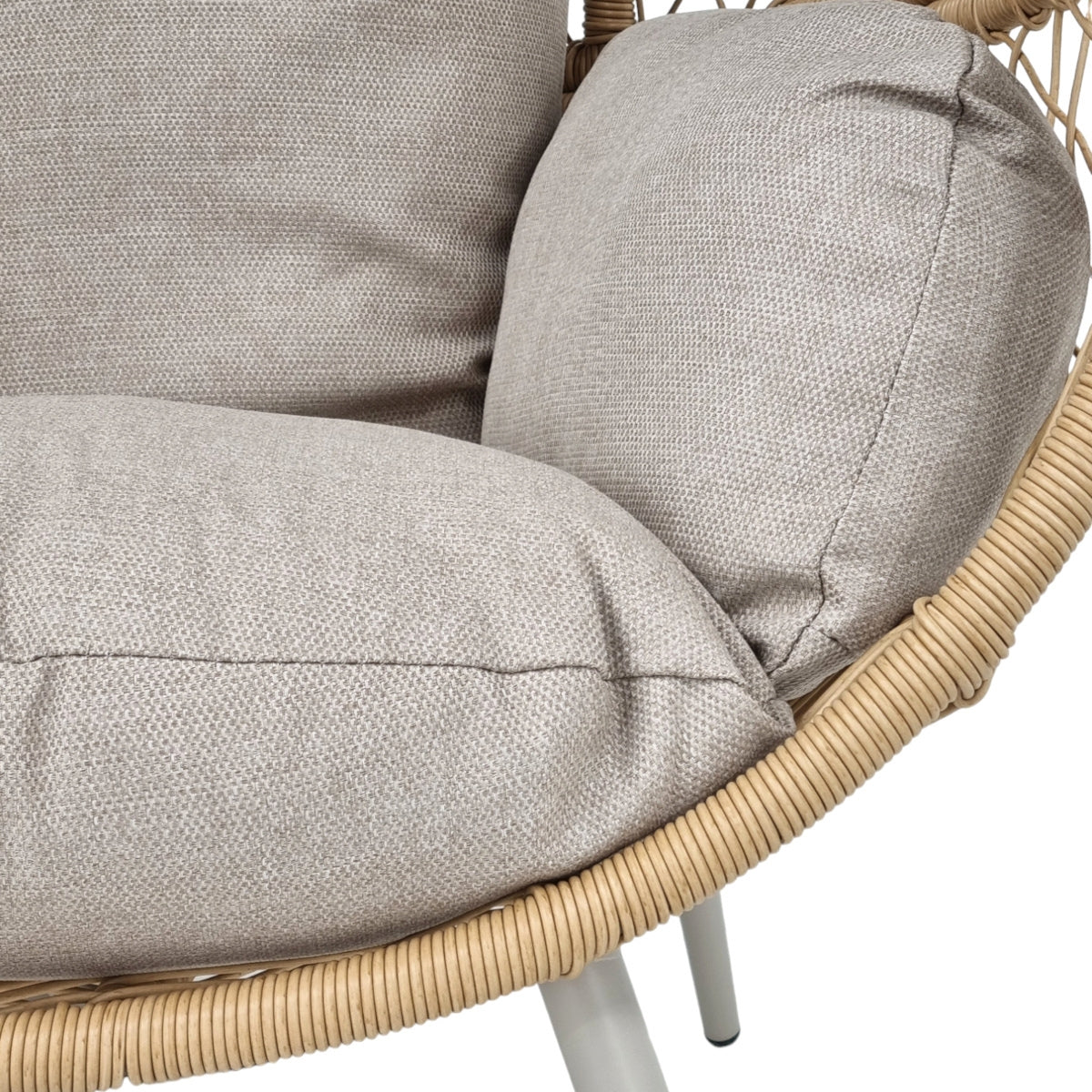 Cane nojatuoli luonnonväri/greige