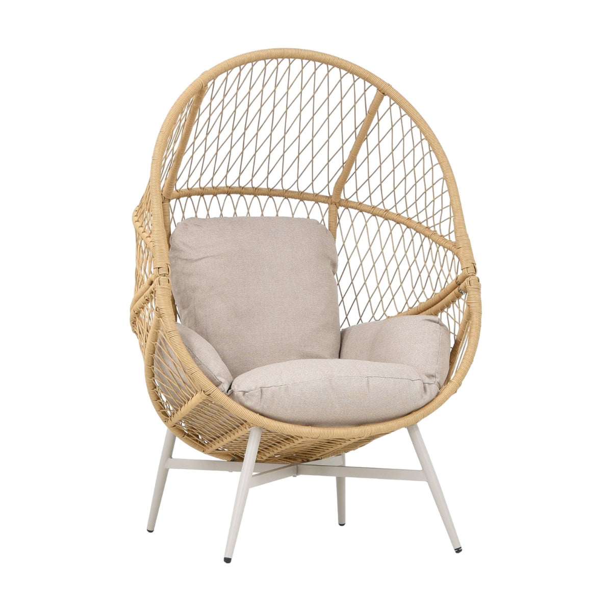 Cane nojatuoli luonnonväri/greige